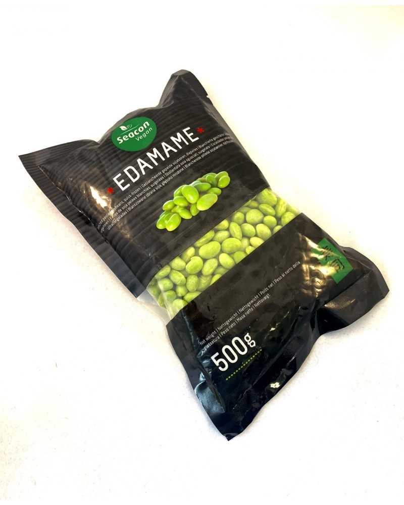 Sojaoad-Edamame, kooritud, pakend 0.5kg külmutatud