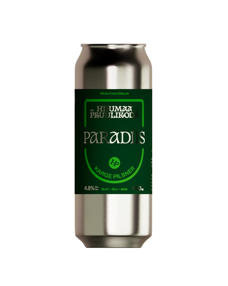 Hiiumaa Pruulikoda Paradiis 500ml 4,6% Hiiumaa Pruulikoda Paradiis 500ml 4,6%