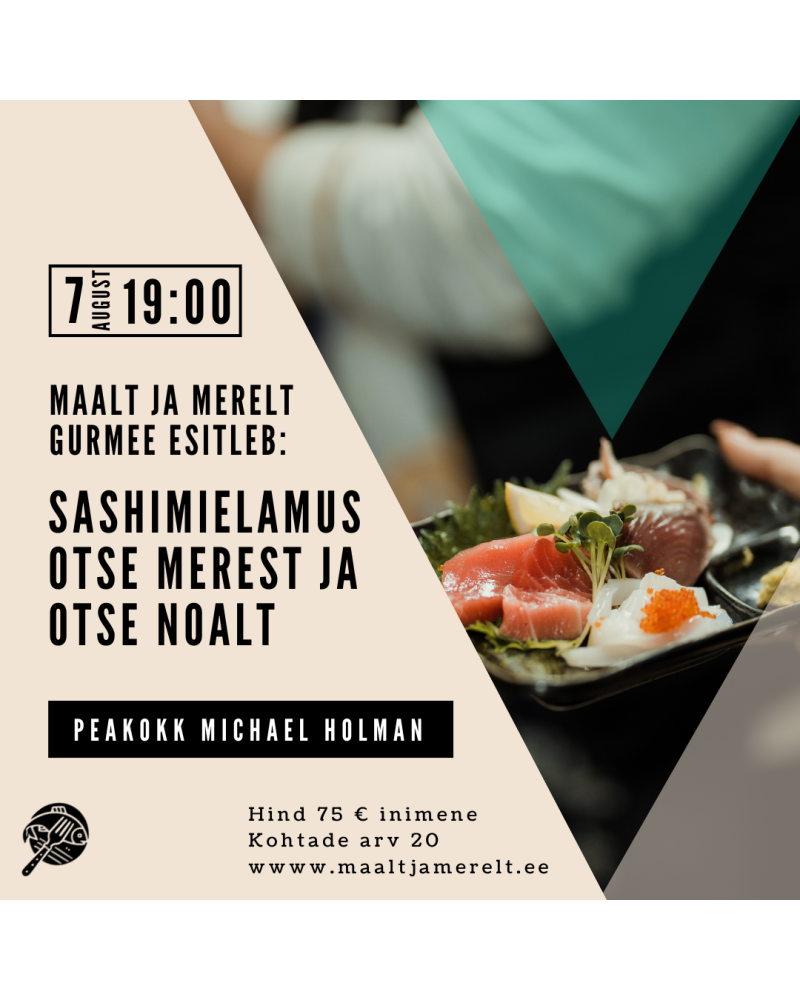 Sashimiõhtusöök by Michael Holman