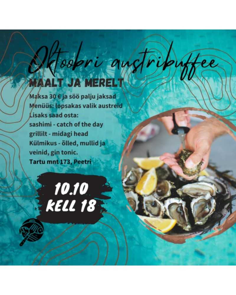 Oktoobri austribuffee 10.10.2025 Oktoobri austribuffee 10.10.2025