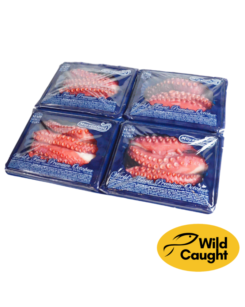 Moyseafood kaheksajala kombitsad, keedetud, külmutatud