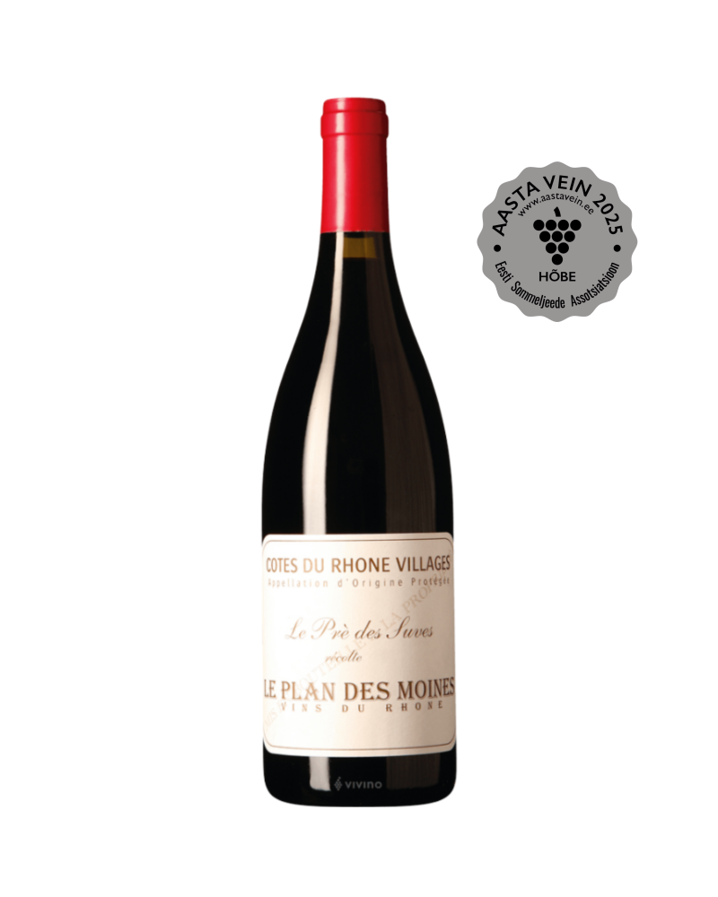 LE PLAN DES MOINES Cotes du Rhone Villages Le Pre des Suves 75cl