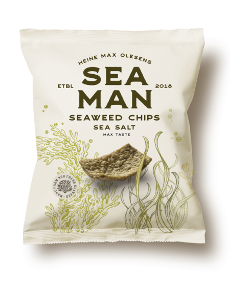 Vetikakrõpsud West Coast Sea Salt 75g