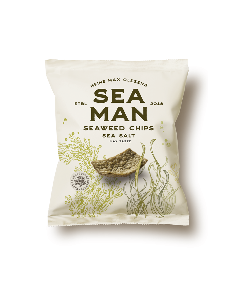 Vetikakrõpsud West Coast Sea Salt 75g