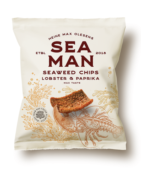 Vetikakrõpsud Lobster & Paprika 75g