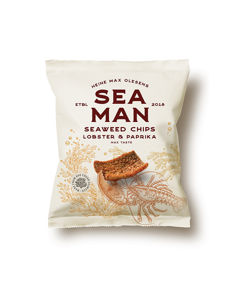 Vetikakrõpsud Lobster & Paprika 75g